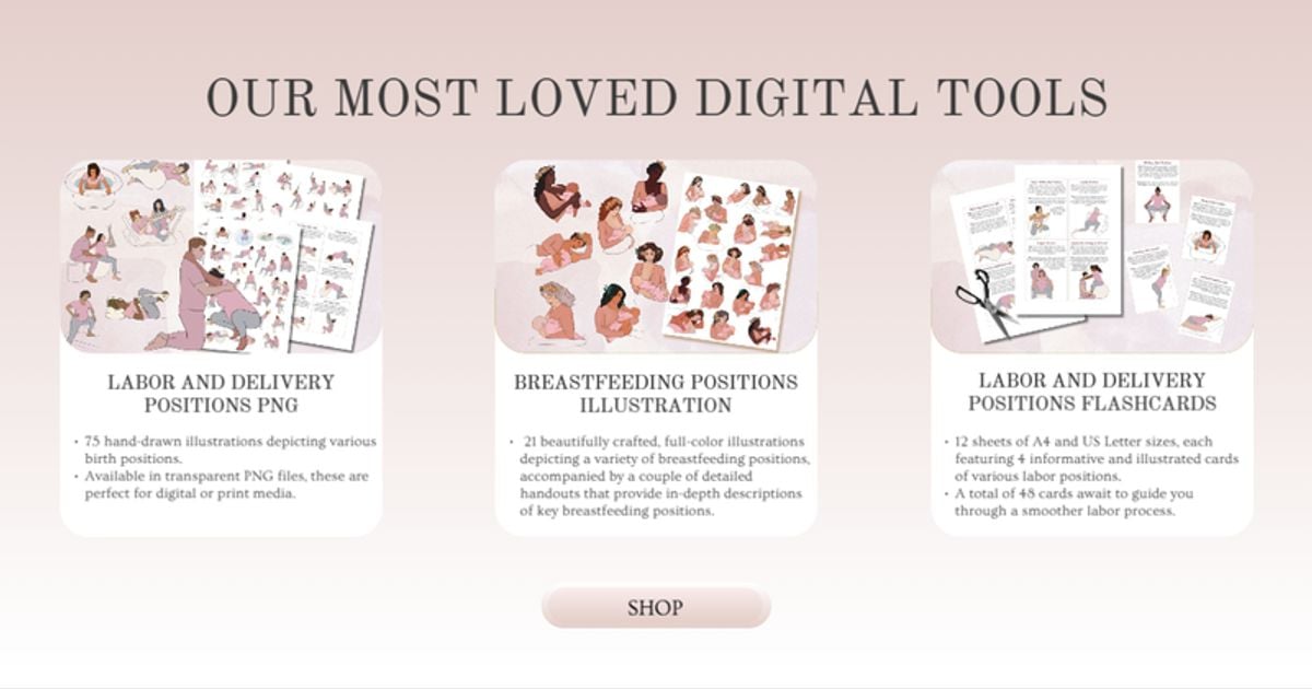 Tools that Empower Birth Professionals - Woman Sacral Digital